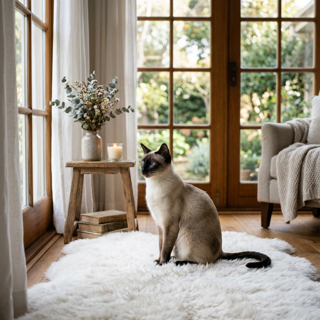 Misty the Siamese Cat